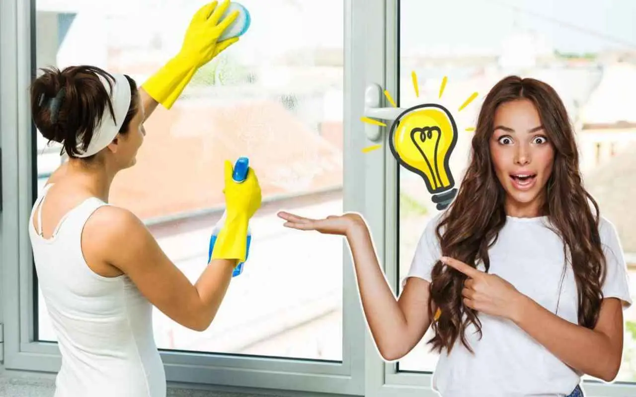 Finestre perfette senza aloni: usa questo prodotto naturale che hai già in cucina