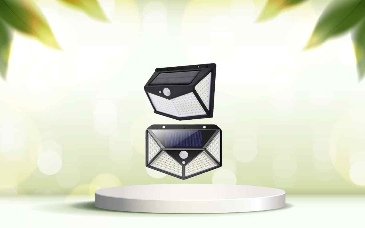 Scopri il faretto Solar Power 100 LED: illumina il tuo giardino senza consumi