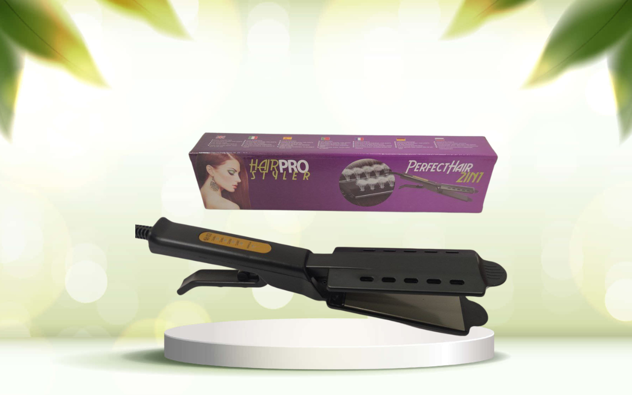 Scopri la piastra 2 in 1 Hair Pro Style: asciuga e stira i capelli in un solo gesto
